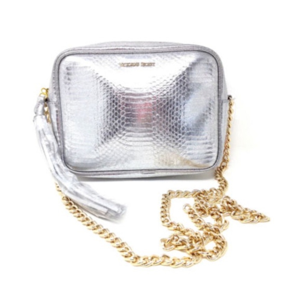 Victoria secret metallic crossbody